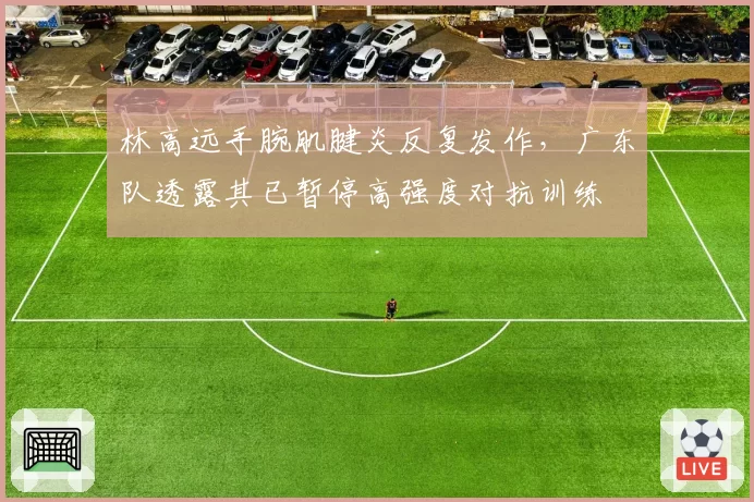 林高远手腕肌腱炎反复发作,广东队透露其已暂停高强度对抗训练